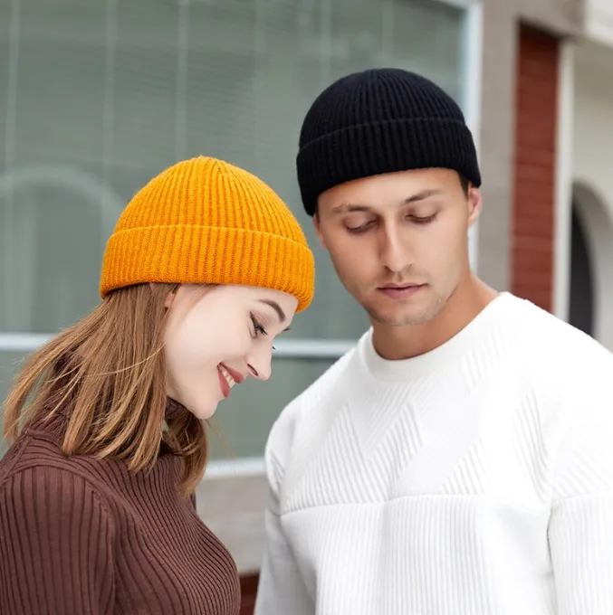 Beanie/Skl Caps 54-58 см. Мужчины Женщины девочки купольная шляпа шляпа вязаные шляпы мода и тепло зимнее унисекс различные цвета вязаные для подарка Othu6