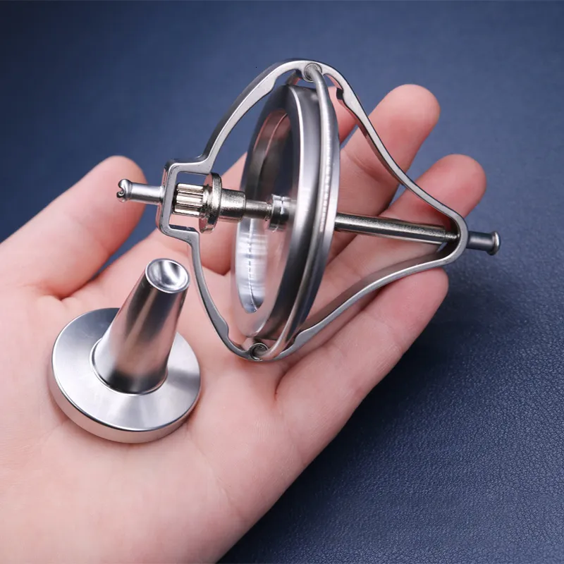 Spinning Top Anti-Gravity Metal Figets Spinner Toy Dorośli Balans Maszyna Antistress Hand Spinner Toy dla dzieci Prezent Stress Reliever 230818