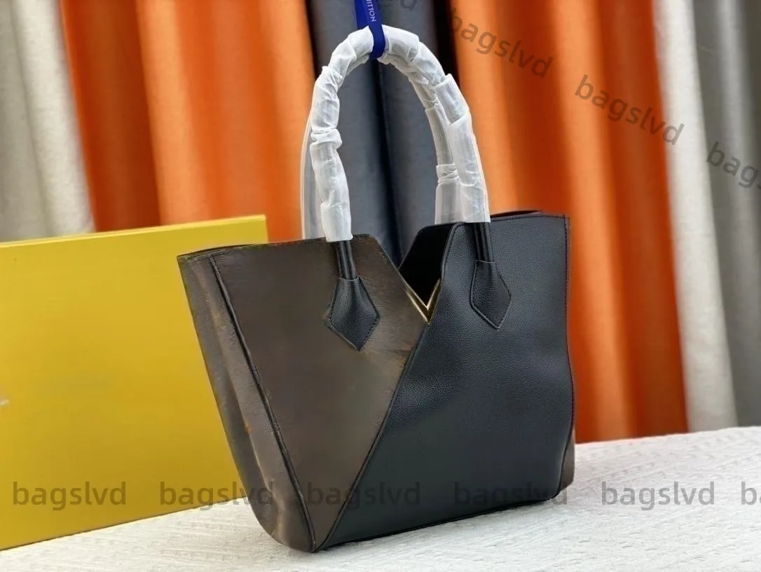 Bolso de hombro de lujo Bolso de mano de diseñador Bolsos de mano grandes Bolsos de mujer Bolsos de mano Bolso de cuero Toron Bolsos de mujer de alta calidad Metal V Bolsos de gran capacidad Bolso de lona 40460