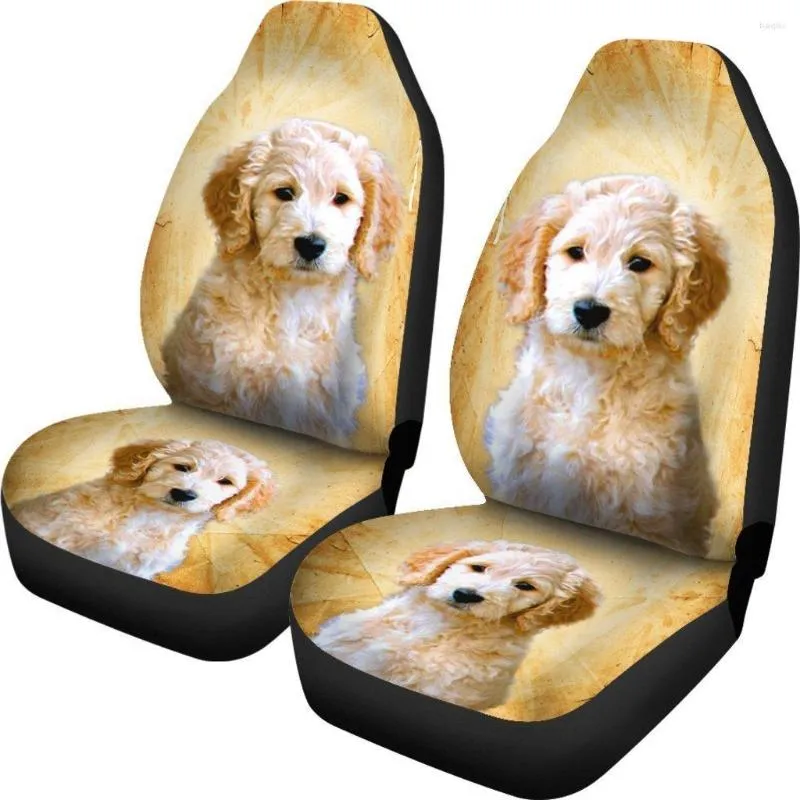 Goldendoodle Car Seat Cover (Set of 2) Goldendoodle Car Seat Cover (Set of 2)