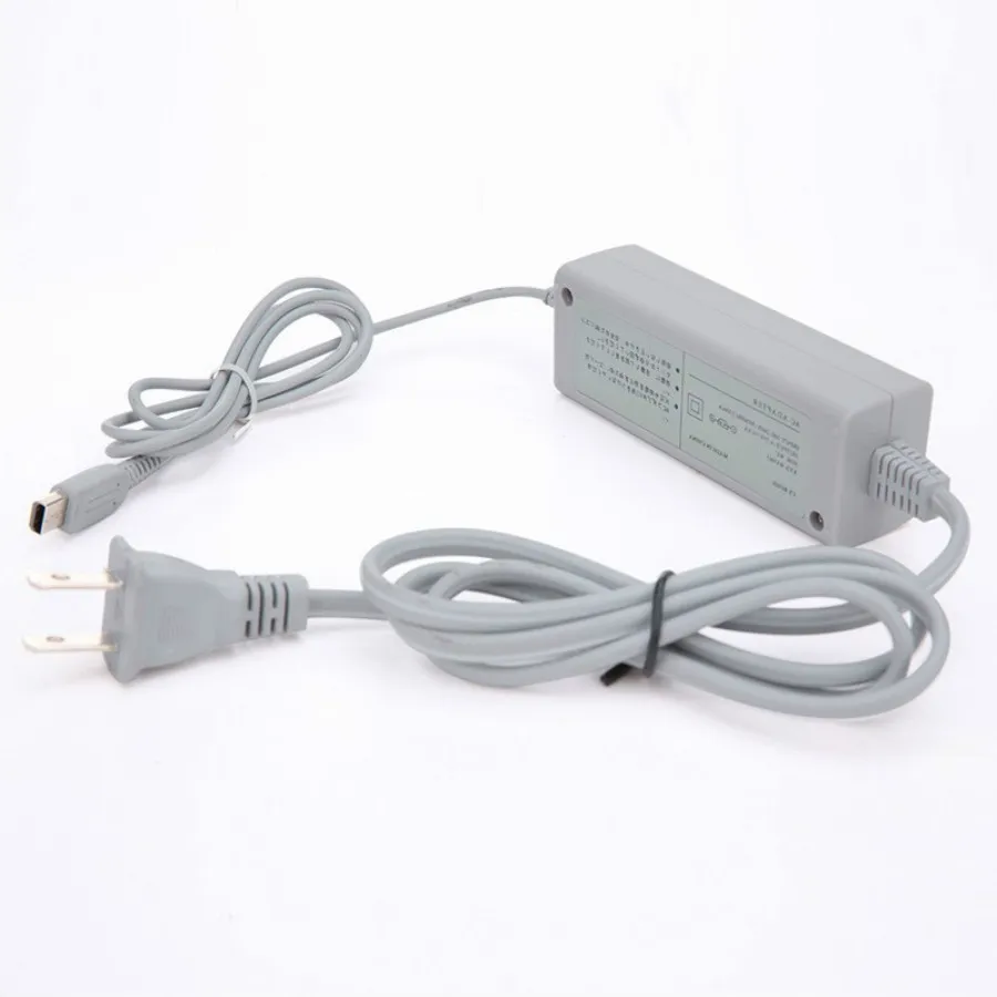 AC 100-240V Adapter EU US Plug Home Wall Charger Power Supply for Wii U Game Console Gamepad