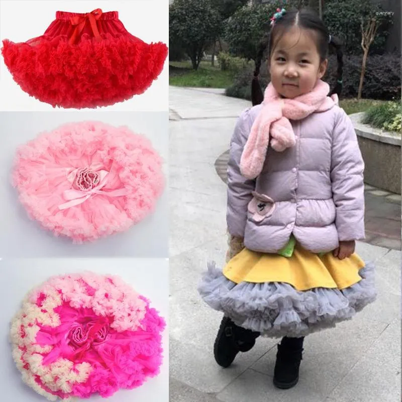 Abbigliamento da palcoscenico 31 colori estivo soffice balletto ballette da ballo da ballo tutu pettiskirt principessa ghirks vestiti di tulle per bambine donne