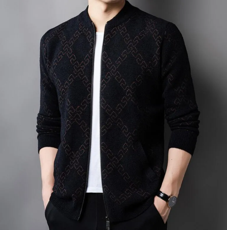Pull Pour Hommes Designer Nouveau Cardigan Casual Pull Jumper Mode Raye Poches Tricot Manteaux Dexterieur Manteau De 34 26 DHgate