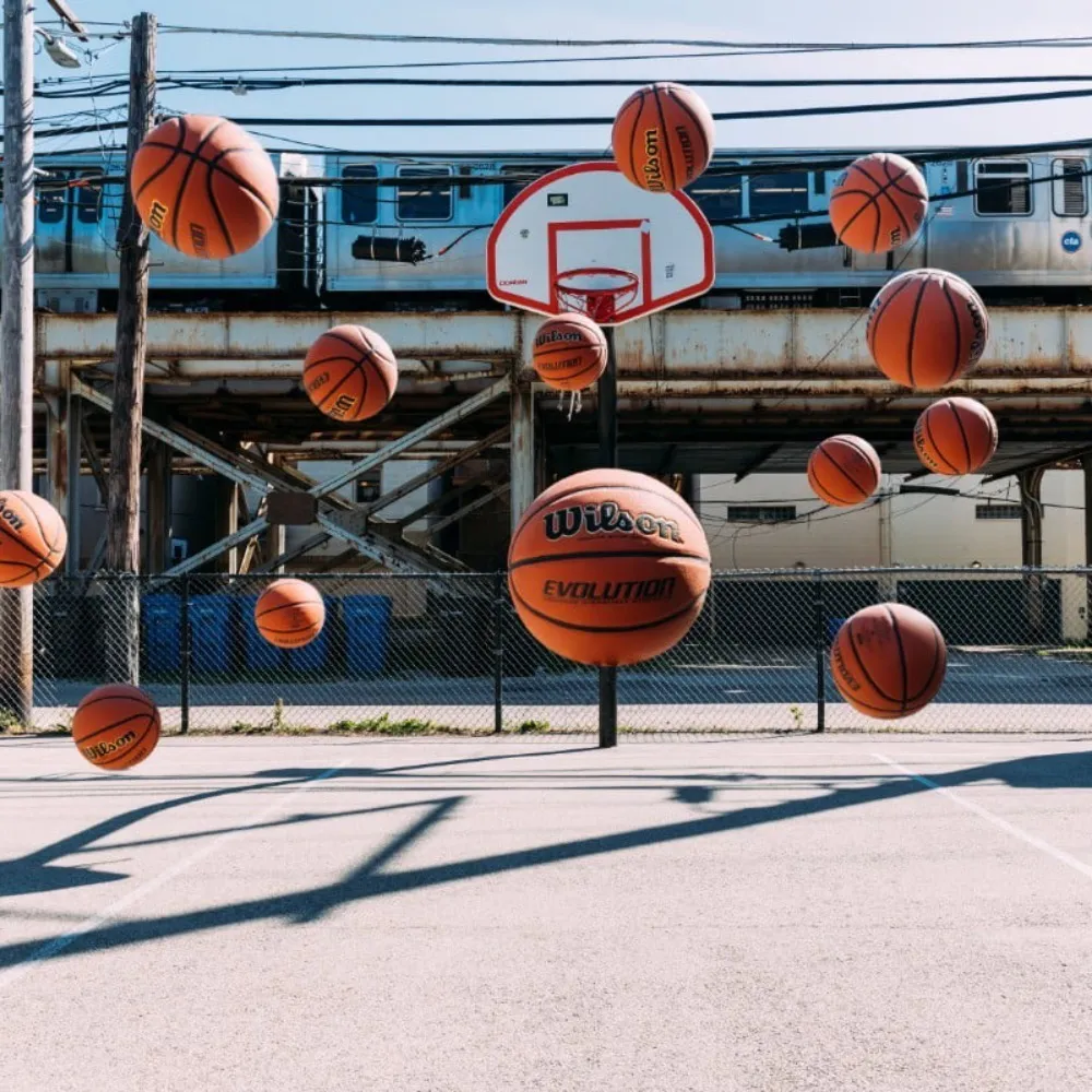 Ballons de basket-ball de 295 pouces, prise en main facile, avec housse en cuir composite microfibre, 230822