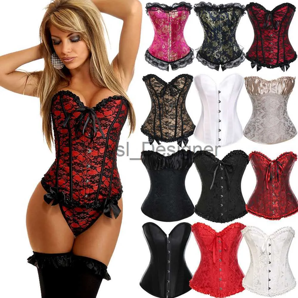 Miss Moly Steampunk Front Lace Corset Top Sexy Lingerie Bustier With  Brocade Zipper, Steel Boning And Gothic Style X0823 From Yyysl_designer,  $14.45