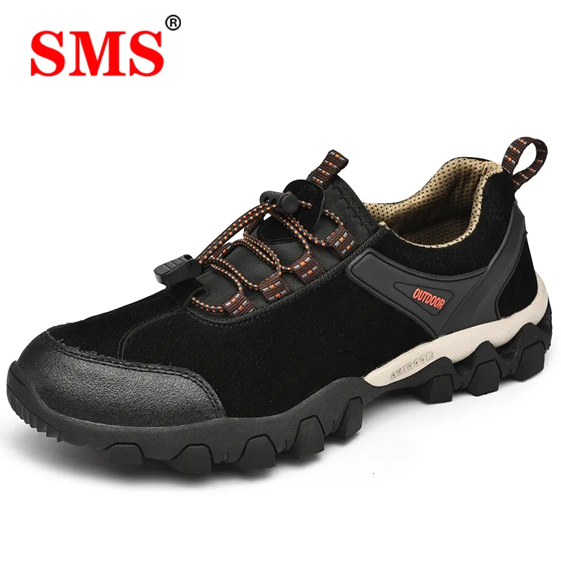 Safety Shoes SMS Men Outdoor Hiking Climbing Sport Breathable Sneakers Hunting Trekking Summer Mesh Antiskid Trainers 230822