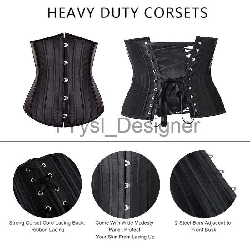 Ladies Velvet Wide Corset Belt Under Bust Waist Cincher Gothic