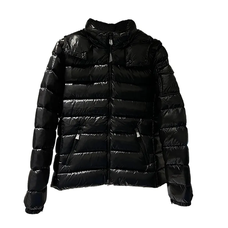 Topstoney 겨울 두꺼운 클래식 다운 재킷 커플 슬림 한 가벼운 분리 가능한 모자 하얀 오리 짧은 따뜻한 코트 2114