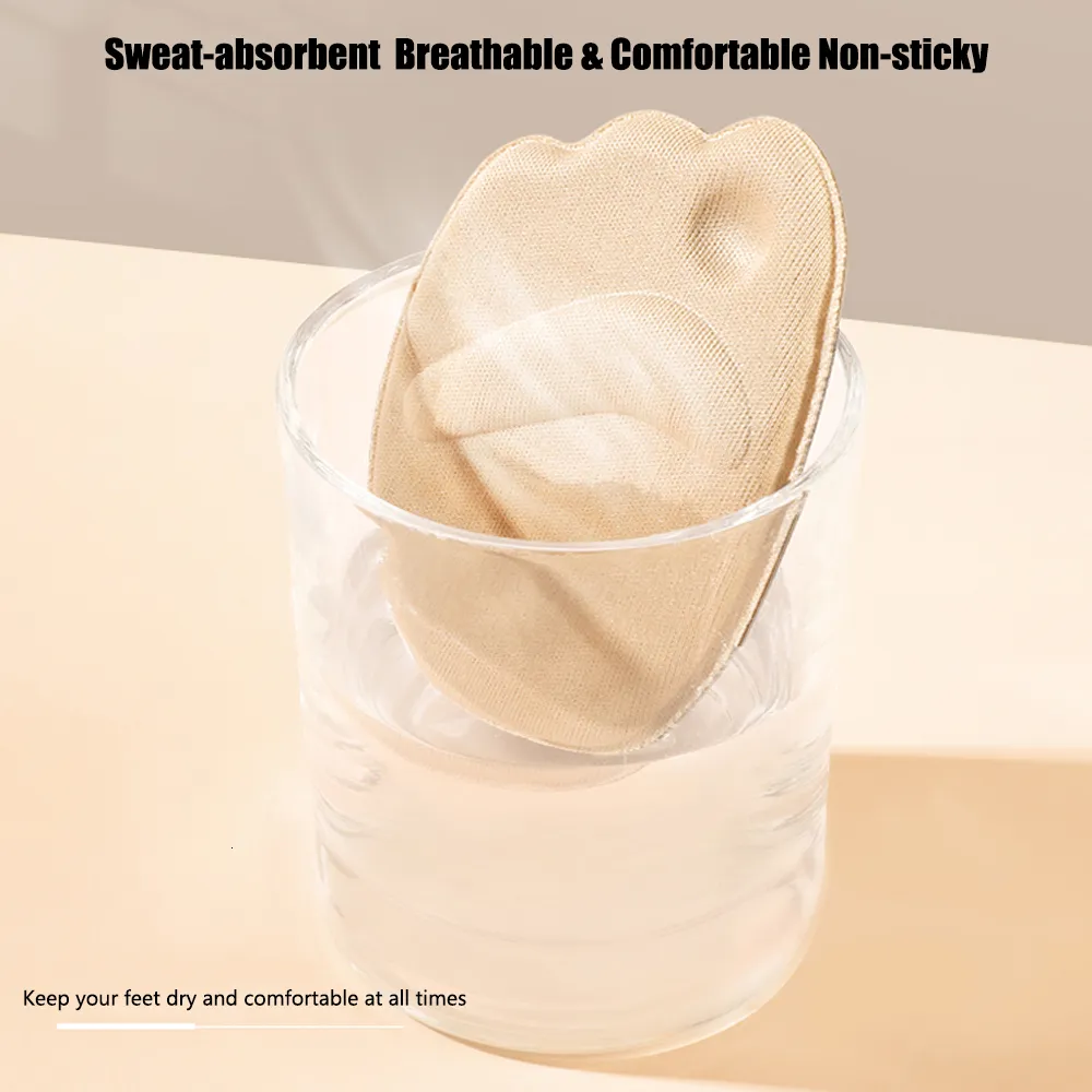 NICENEEDED Lot De 6 Coussinets De Sangle De Chaussures Confortables à Bride Arrière - Coussinets De Talon Auto-adhésifs - Protections De Pieds à Rayures Fines Pour Talons Hauts Et Chaussures Amples