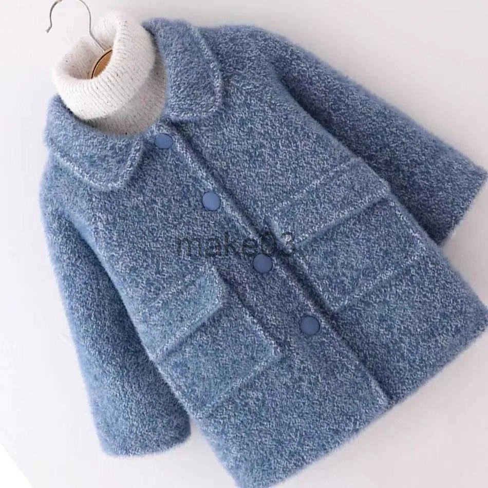 MACCHIO GIORNO DOOP GIORNI BACCHIO BACCHE IN MAGGIORE 2023 Plus Velvet addensato Caldo Inverno Autunno Cotone Tops in pile di abbigliamento per bambini J230823