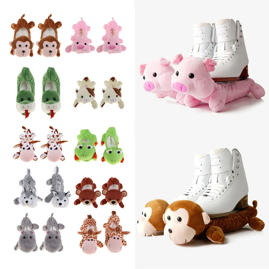 Ice Skating Equipment Tiiyee Ice Skate Guards, Hockey Shoe Blade Covers Equipment Protective Figure Skating Soakers Walking Cover Protector Accessories Gift Soft Guards For Figure Skates