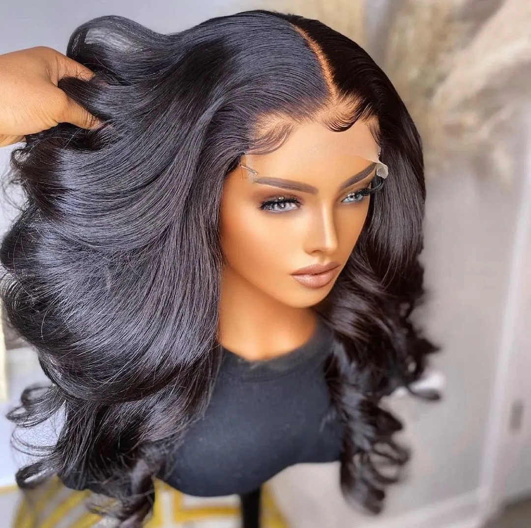 Body Wave Short Bob Wigs Human Hair 13x4 Lace Front Human Hair Wig Brazilian T Part Transparent Wigs on Sale Clearance for Women