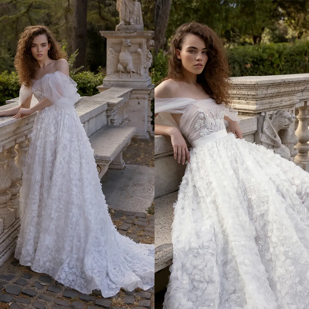 Beach Wedding Dress Off Shoulder Beach Bridal Style