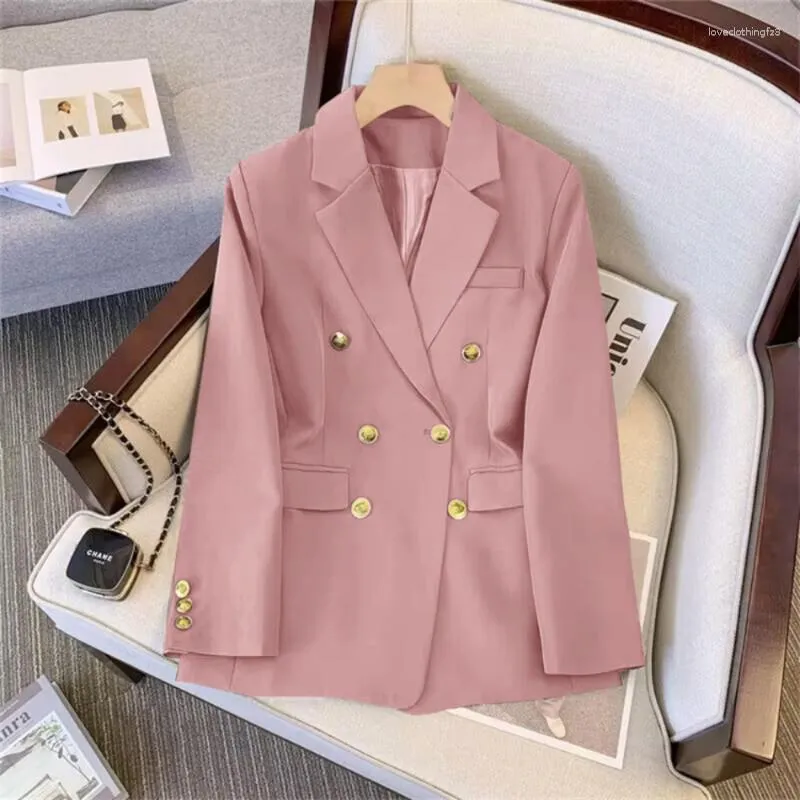 Women's Suits Blazers Fashion Small Suit 2023 In Casual Coat Spring Autumn Jacket Women Clothing Tops Temperament Office Lady