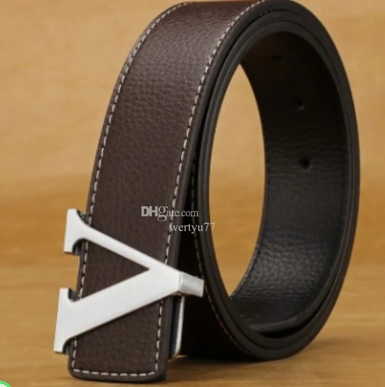 Ceinture design Cuir véritable largeur 40 mm 20 ceintures pour hommes et femmes de haute qualité