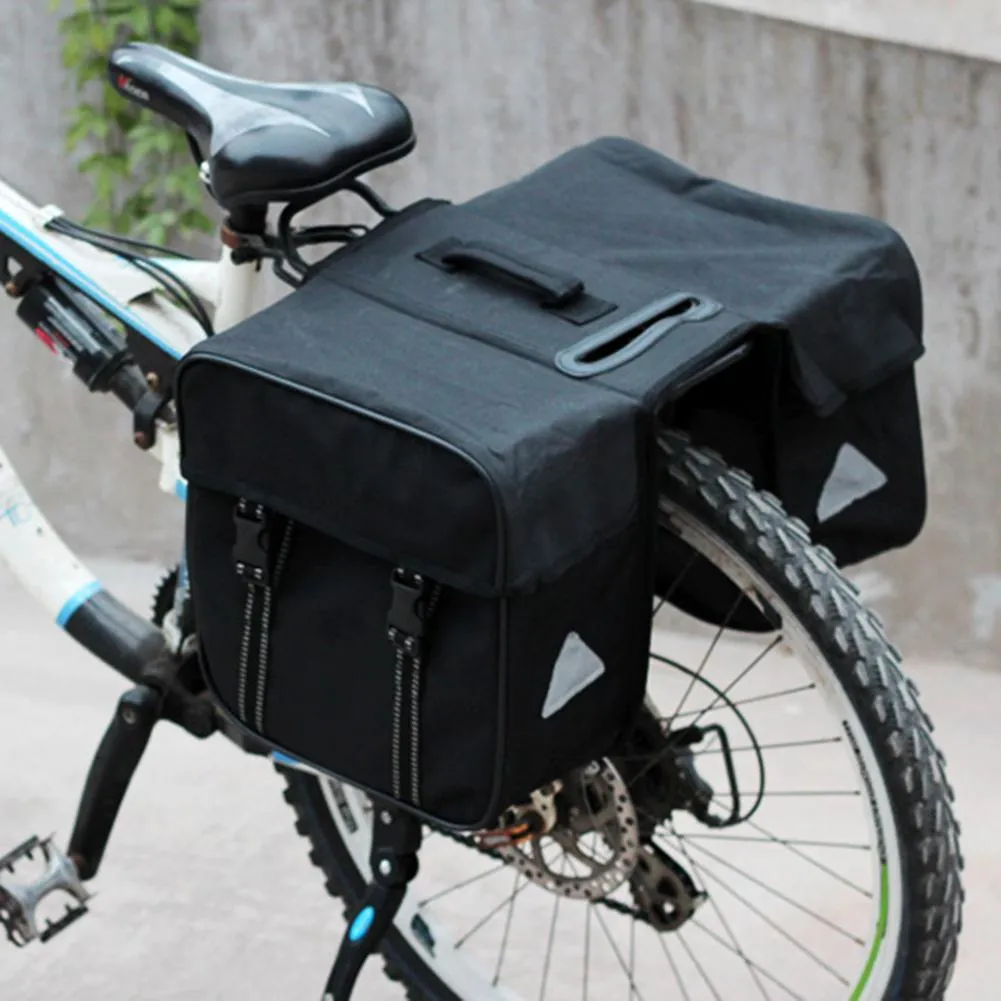 Panniers Bags MTB Bisiklet Torbası Arka Raf Bisiklet Bagaj Bagaj Pannier Arka Koltuk Çift Side Bisiklet Bycicle Dayanıklı Seyahat 230823