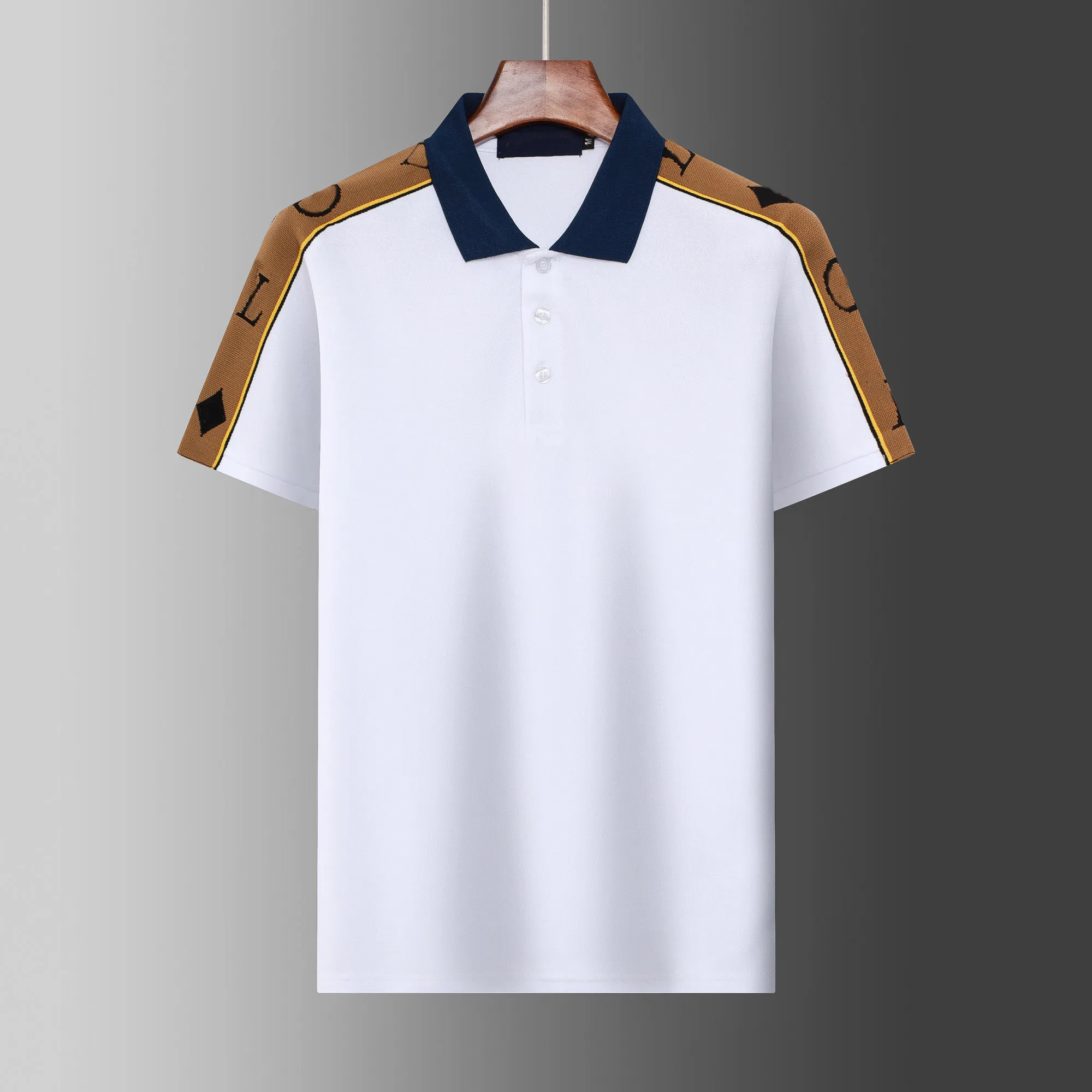 Mens Embroidered Logo Polo Shirt - Stylish Business Casual