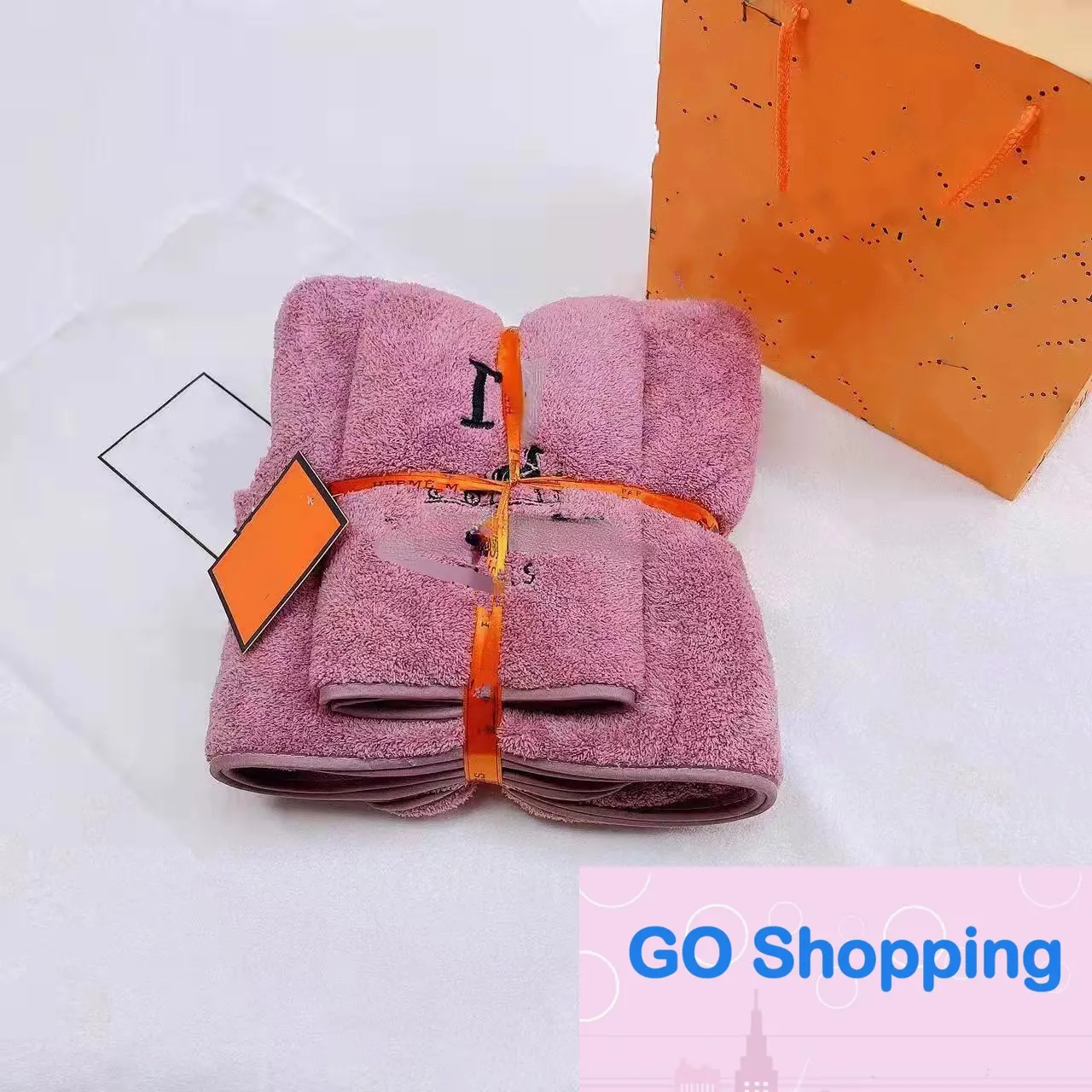 Quick-Drying Absorbent Towels Set Beach Towel Gift Wholesale factory outlet Coral Velvet Fashion Brand Bath Towel