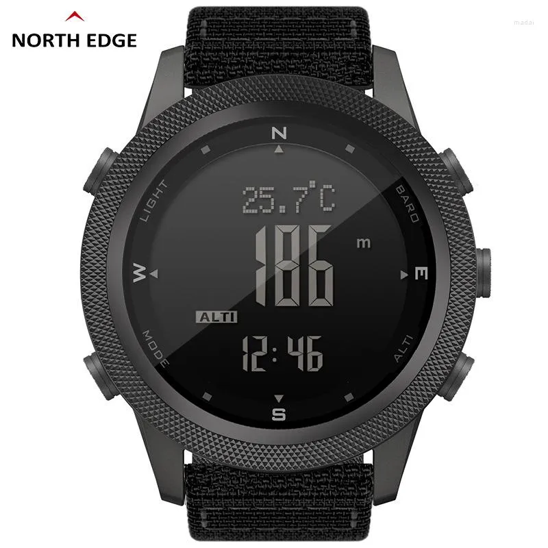 Mujeres de pulsera North Edge Apache-46 Men Digital Watch Digital Sports Running Sport Sports Barómetro Altrimeter Compass