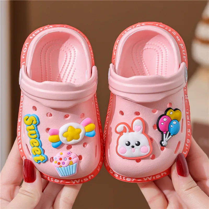 Sandales Été Bébé Enfants Dessin Animé Crocs Pour Enfants Fille Chaussures  Sandale Infantil Garçon Jardin Plage 230823 Du 8,51 € | DHgate