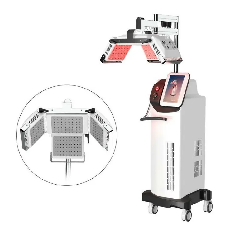 Annan skönhetsutrustning Håråterväxt Laser Hårförlustbehandling 650NM Diod Lasertillväxtterapi för Cabello REGrowth Machine