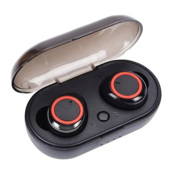 Y50 Bluetooth Wireless Earphone Touch Control Tws Headphone Outdoor Sports Headset 5.0 With Charging Case Power Display