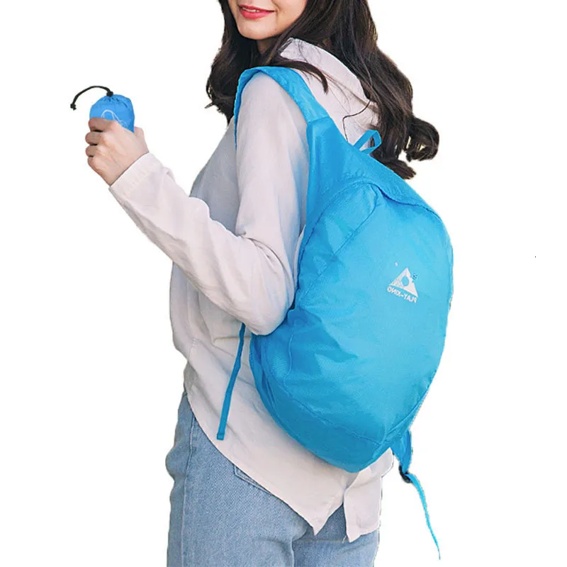 Packable backpack waterproof hot sale