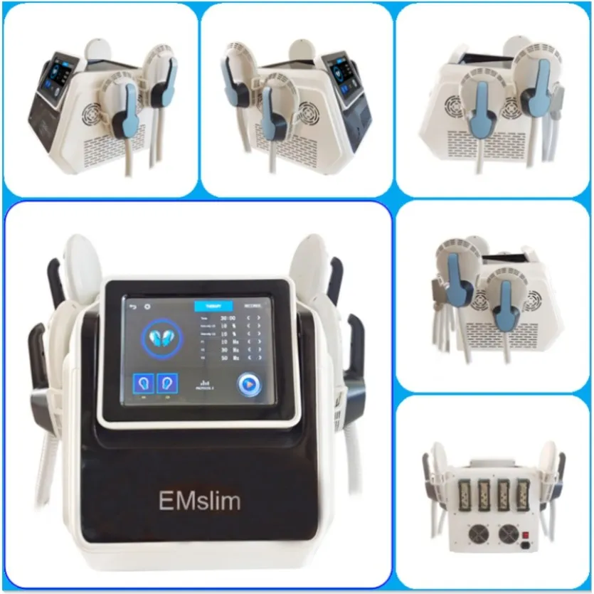 EMS Muscle Stimulator Machine With 4 Gelmar Handles For Body Slimming