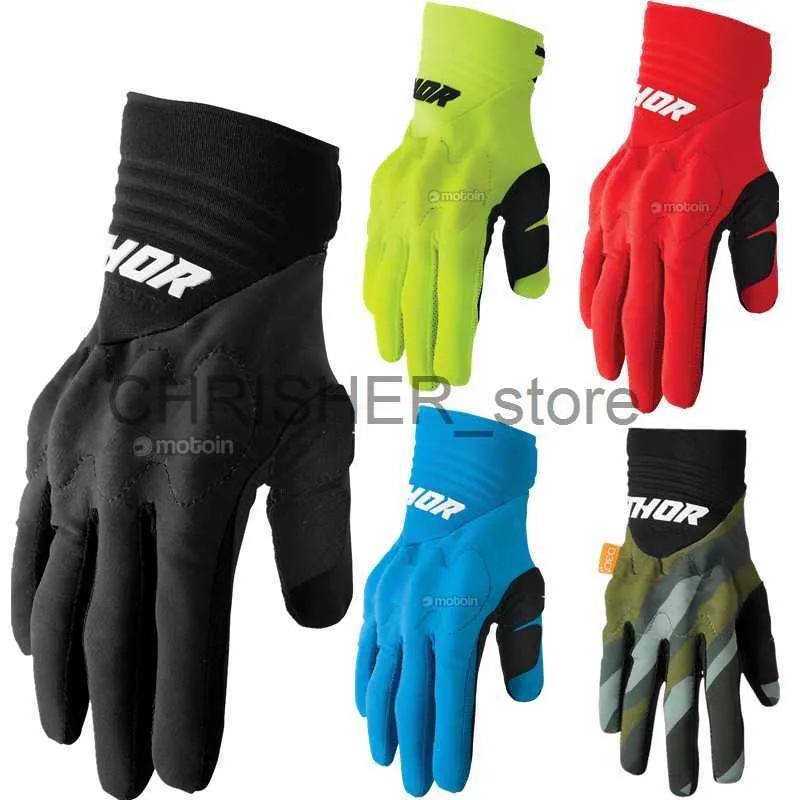 Luvas de ciclismo FXR MOTO Knuckle 2023 Inverno Quente Luvas de Motocicleta Off Road 5 Cor Moto Rebote Dirt Bike Luvas MX ATV Racing Motocross Luva x0824