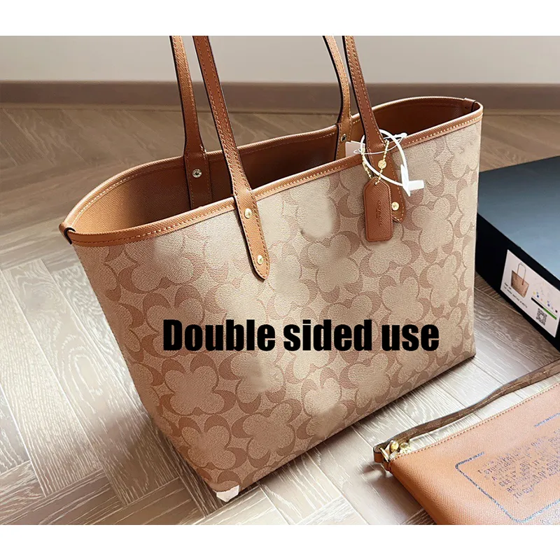 Handbag Women`s Large Shoulder Bag Shopping Women`s High Quality Luxury Designer Classic Plaid Shoulder Bag MM Size Handbag Beach Bag Handbag Wallet