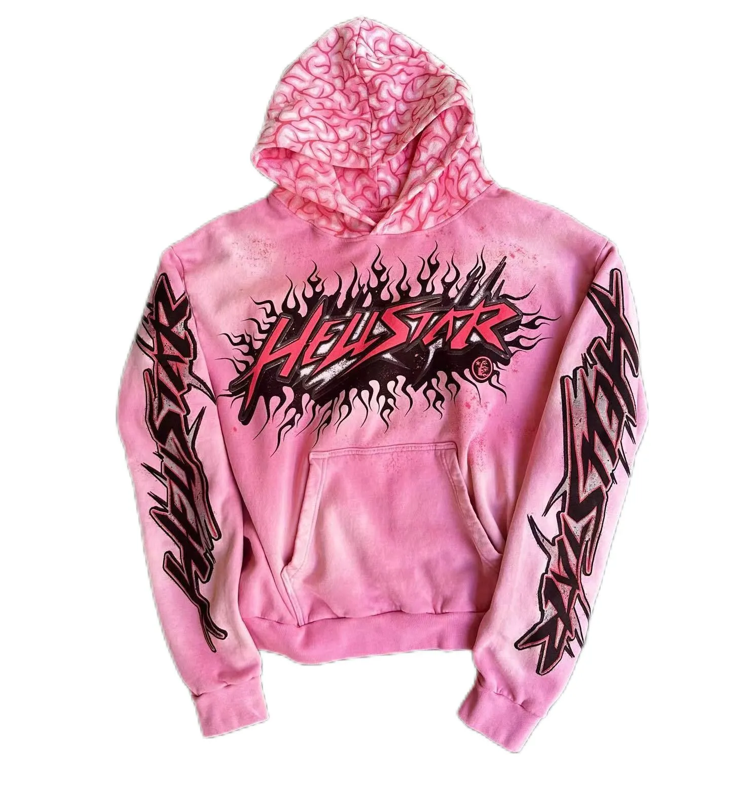 トップス hellstar Hoodie hellstar hoodie Men graphic tee Shark Pullover Letter Print