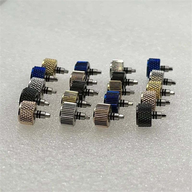 Watch Repair Kits Edelstahlkrone für NH35 NH36 4R35 4R36 7S26 MAVIGE ERSETZUNG WASHE Af.