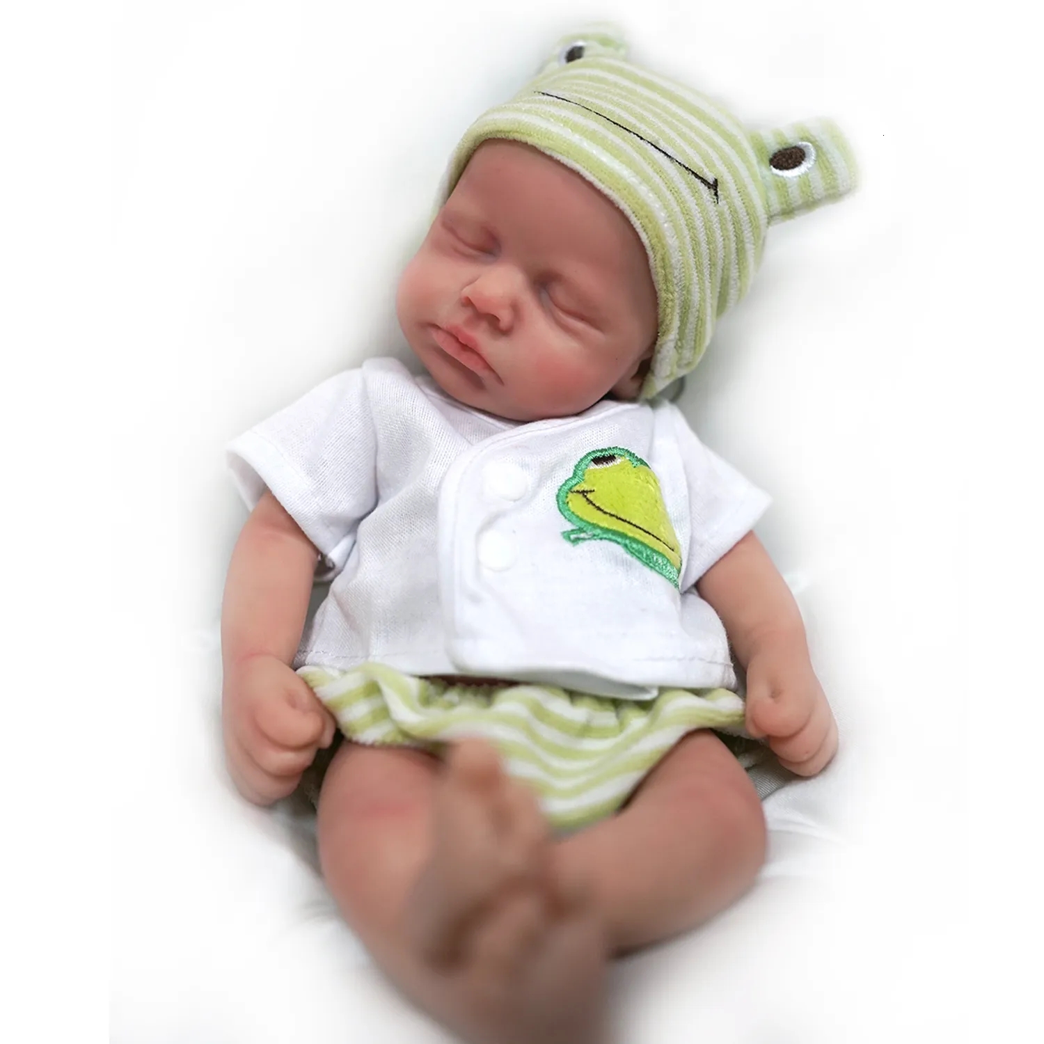 Micro Preemie Mini Silicone Baby Boy 12
