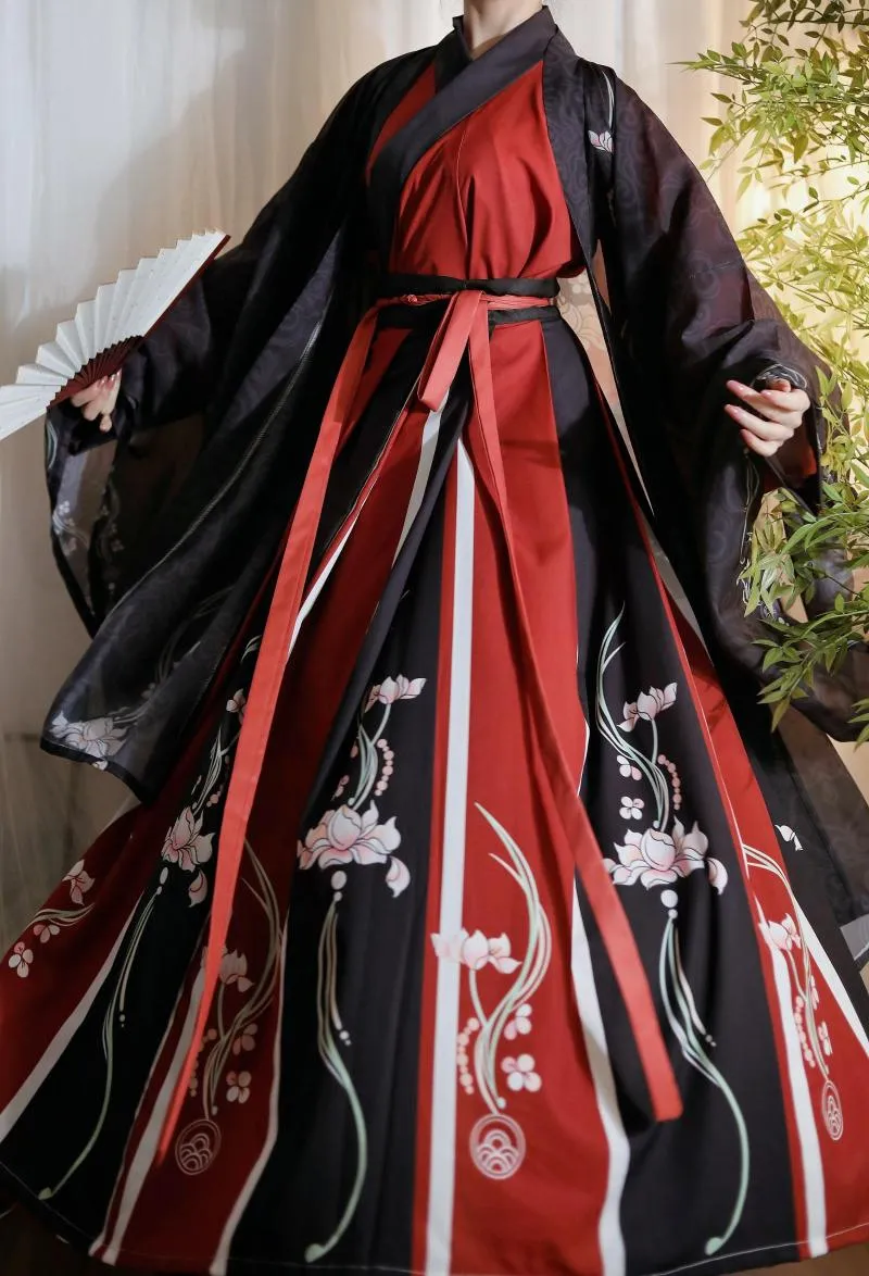 Stage Wear Chinese Ancient Hanfu Sets Cosplay Outfit For Men And Women Adults Halloween Costumes Couples Oriental Dance