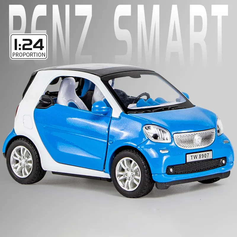1:24 Smart ForTwo Die Cast Modellauto Auto Spielzeug Model