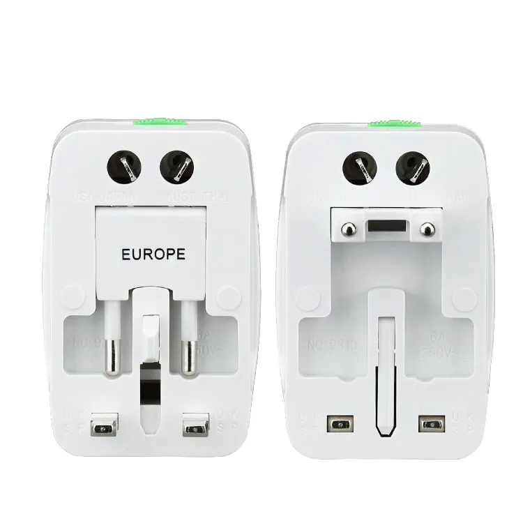 All in One Universal International Plug Adapter World Travel AC Power  Adaptor with AU US UK EU converter