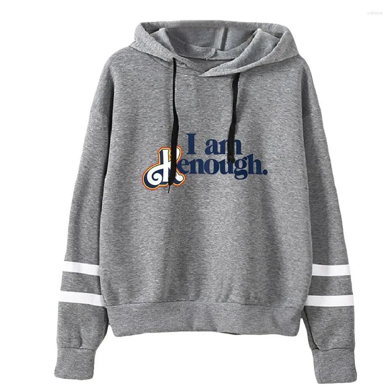 Dames hoodies kpop ik ben kengh hoodie academische stijl unisex zakloze mouw dames sweatshirt harajuku streetwear mannen modekleding