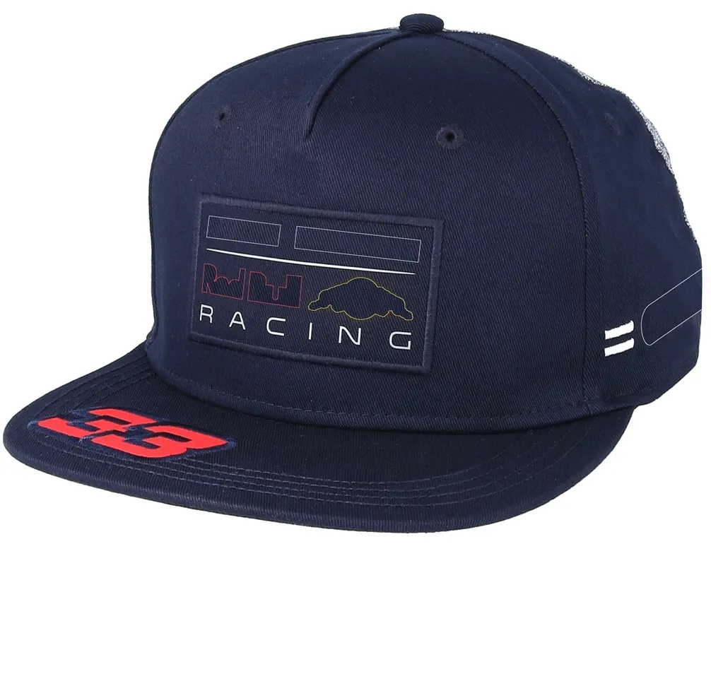 2023 New F1 Racing Caps Formula 1 Team Trendy Baseball Cap Summer New Men Women Curved Cap Outdoor Sports Brand Fashion Sun Hat