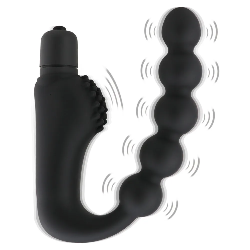 Calzoncillos Bragas Granular Próstata Vibrador Masajeador Anal Plug Impermeable 10 Velocidad Estimulación Nalgas Silicona Adulto Mujer Hombre Sexo Juguete 230824