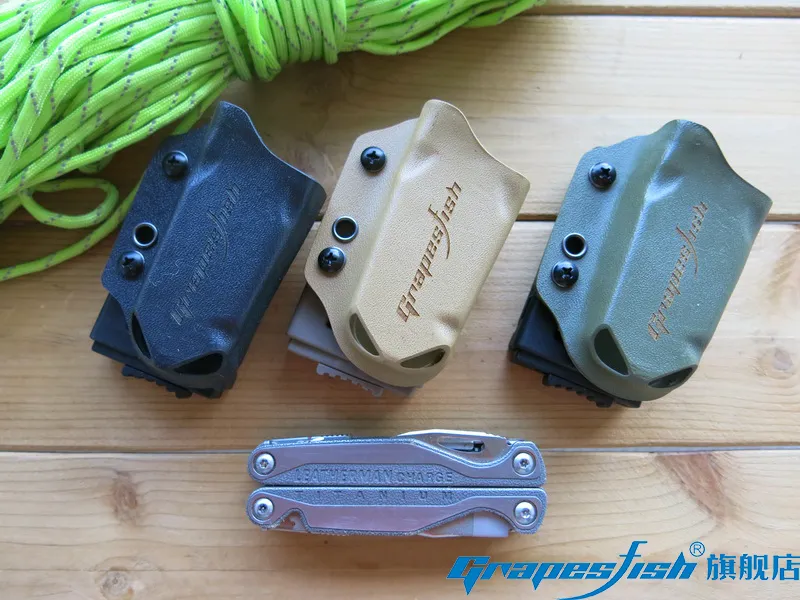 Design originale Grapesfish LM Charge TI TTi Pinza Stile EDC MultiTools Cintura tattica di velocità di combattimento Guaina Kydex con clip K Guaina K Fodero