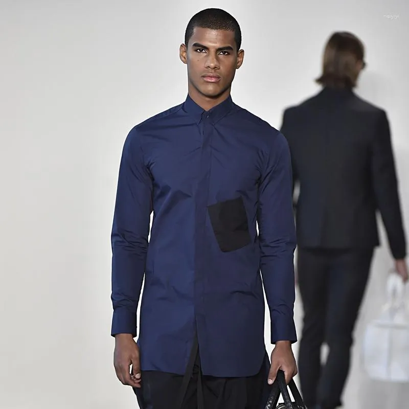 Camisas De Vestir Para Hombres Camisa De Manga Larga Primavera Y