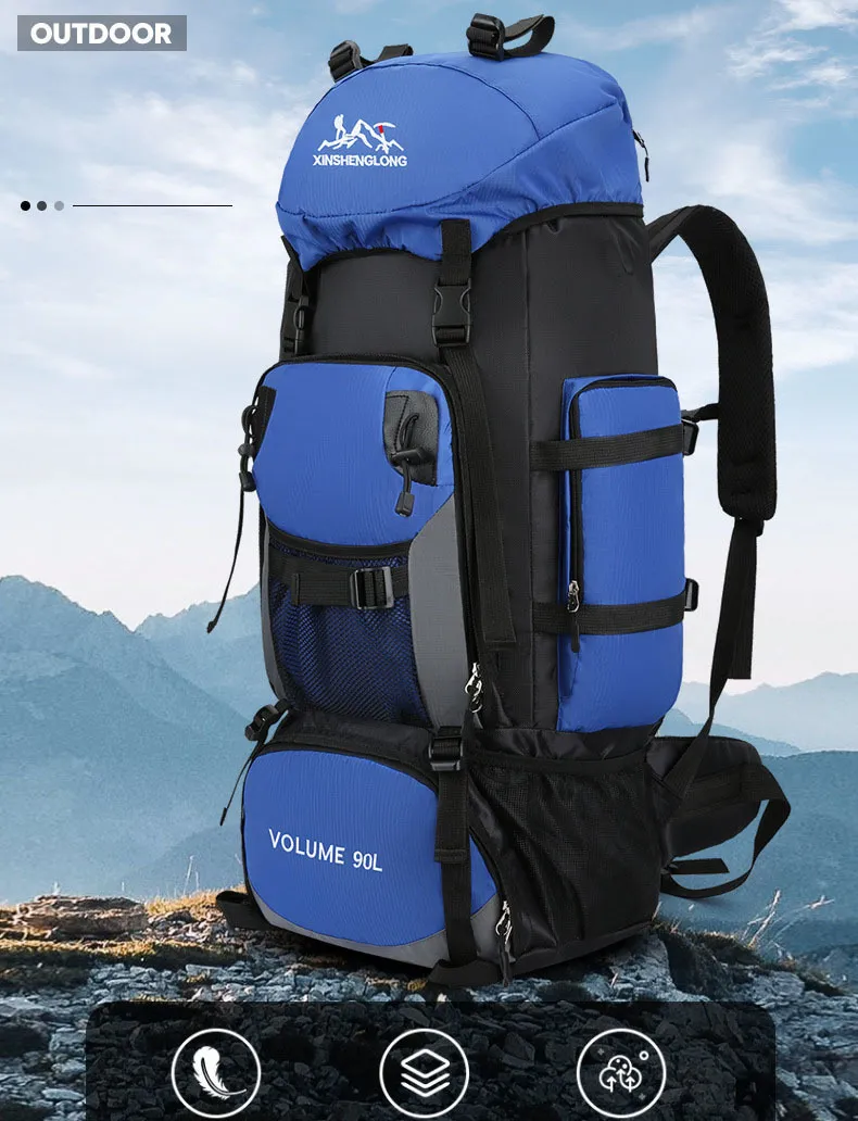 Weekend camping backpack hotsell