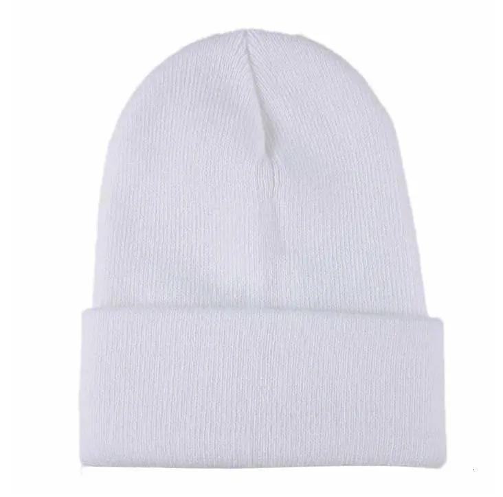 BeanieSkull Caps 2023 Autumn Winter Warm Beanies Street Hat Unisex Short Melon Hats 230823