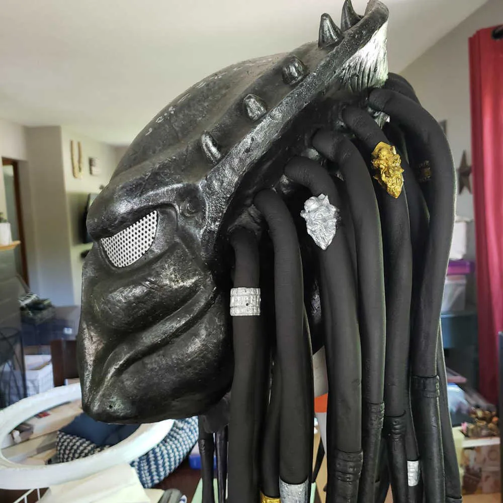 Predator Latex Cosplay Mask Alien Vs. Predator Devil Accessories ...