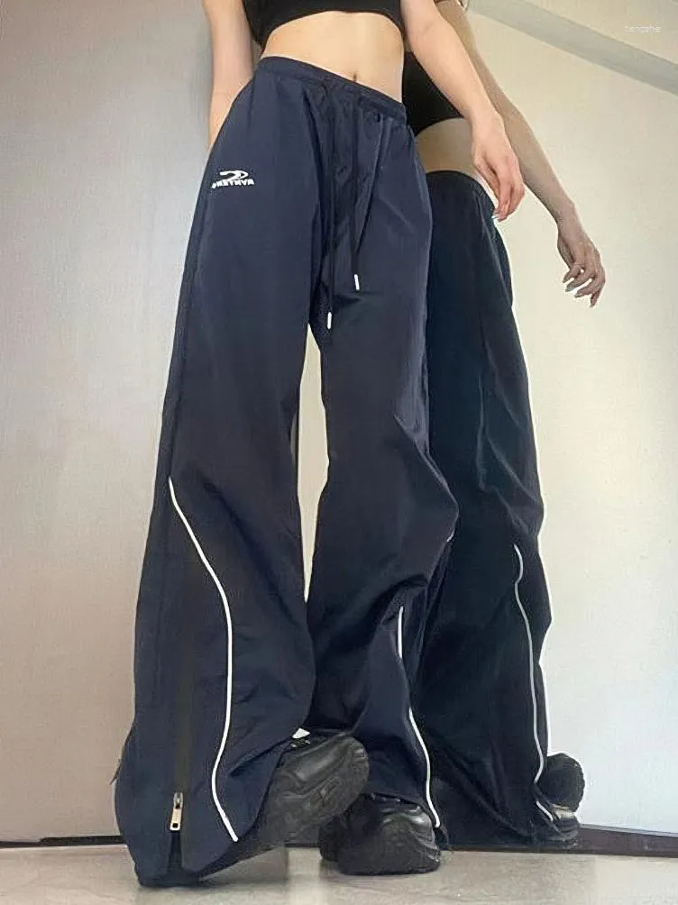 Waterproof Mens Y2K Baggy Track Pants Womens With Wide Leg And