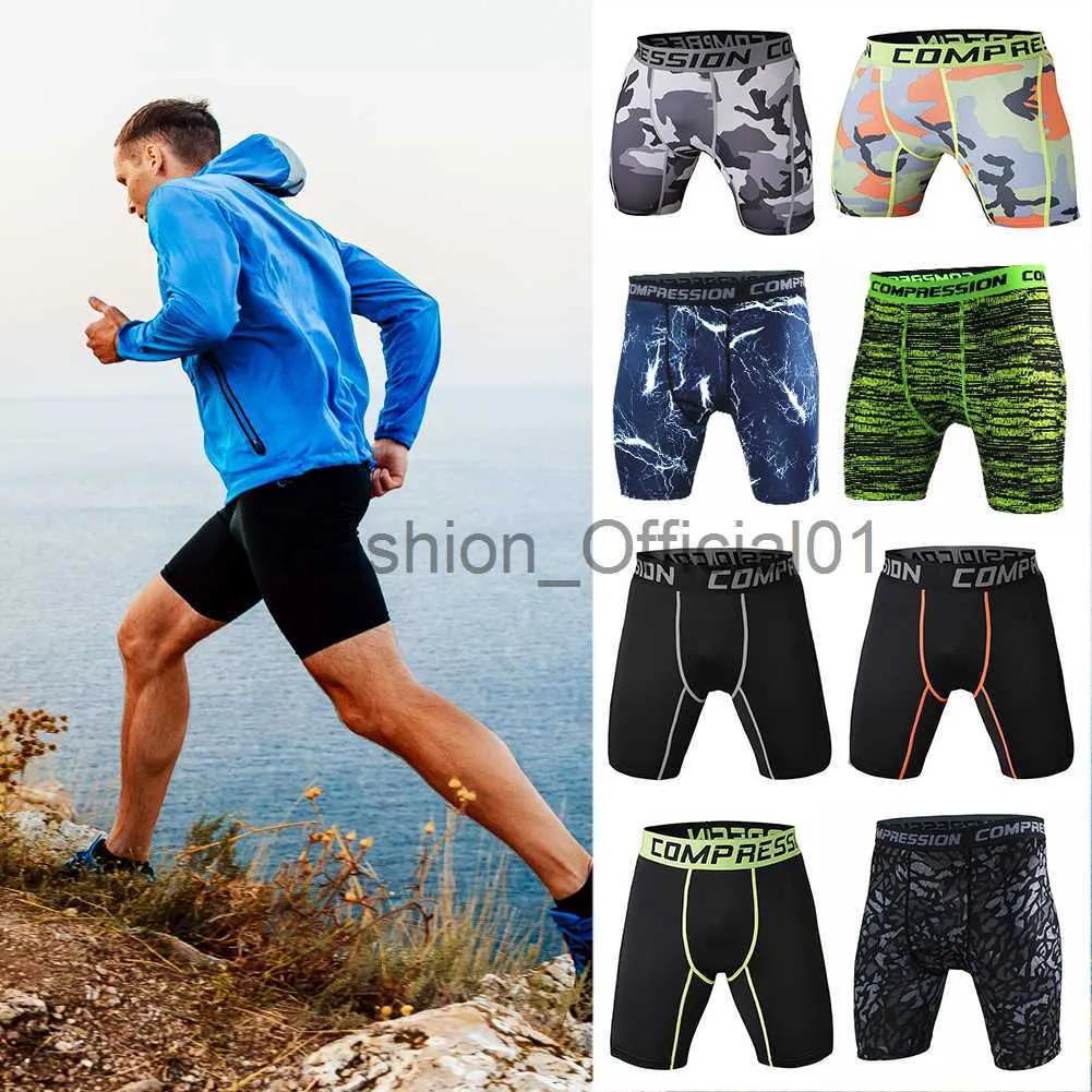 Men Quick Dry Shorts Running Leggings Compression Running Tights