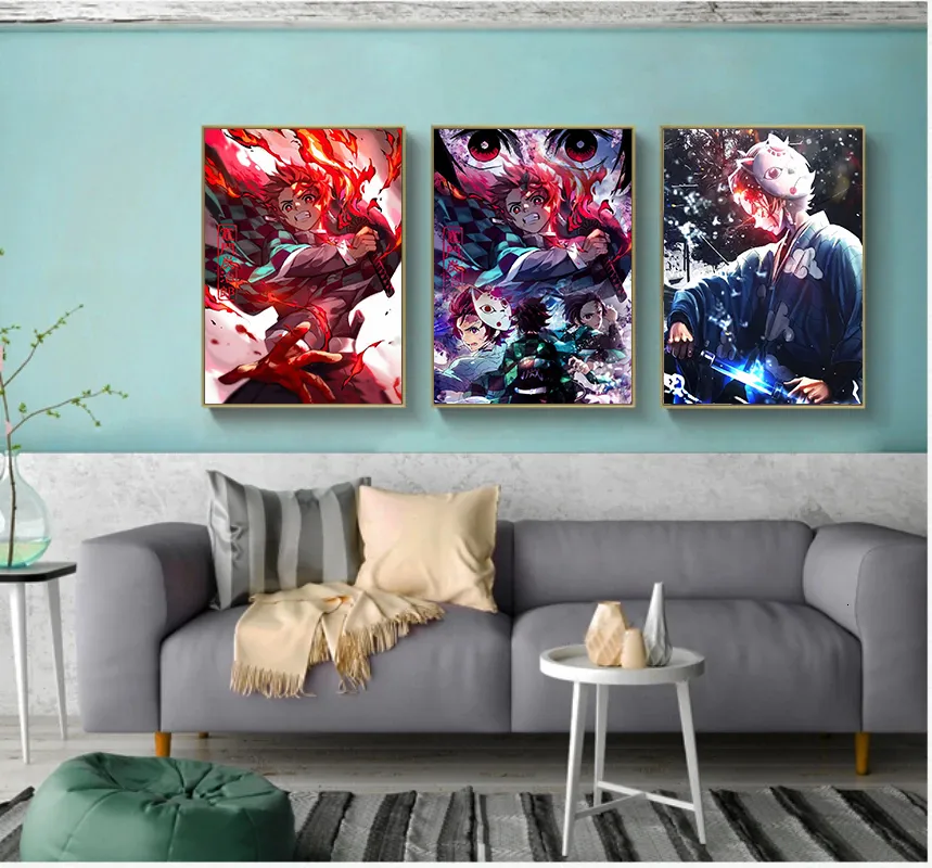 Demon Slayer Season 2 Anime Canvas Poster Wall Art Decor Picture