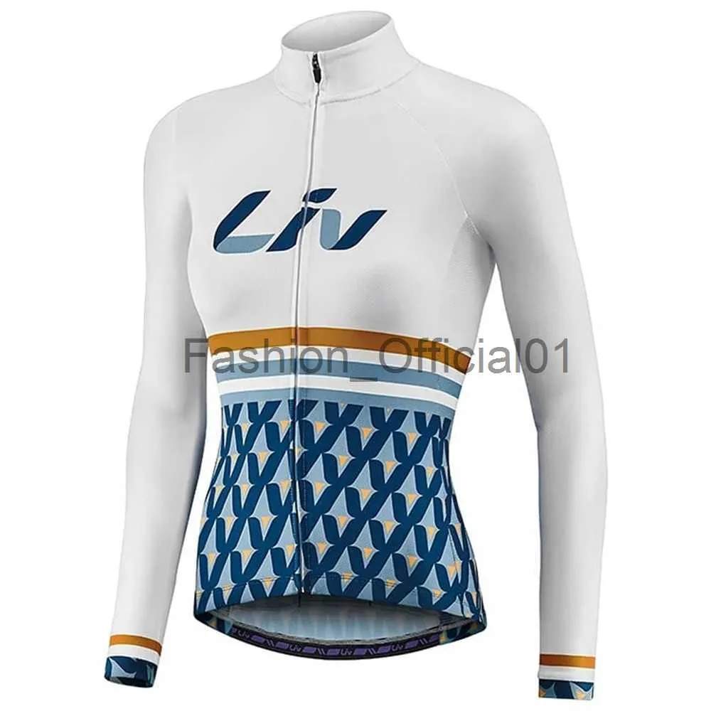 2021Hot LIV Mujer Invierno C lido Ciclismo Chaquetas De Lana Manga