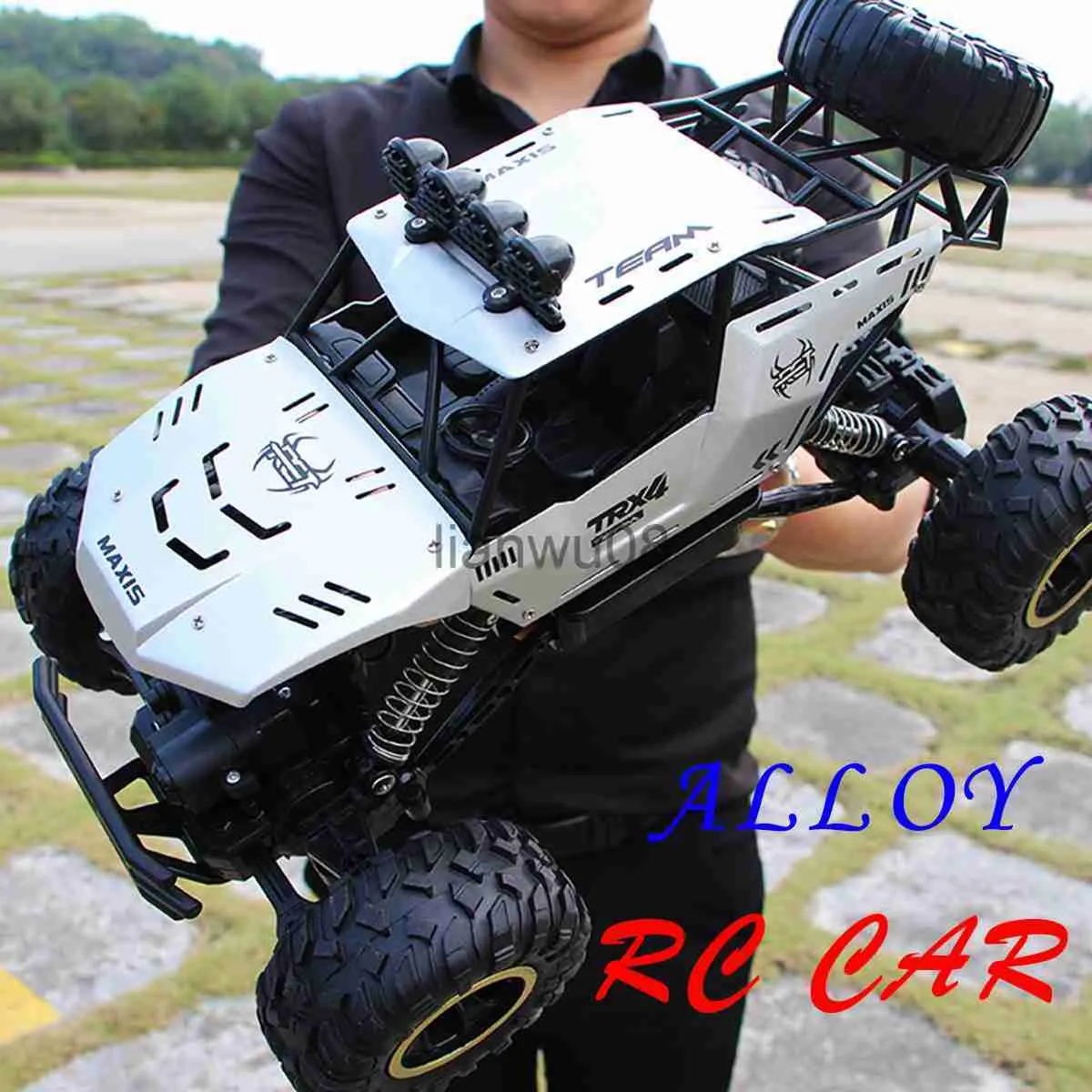 Electric/RC Car Electric/RC Car 112 116 4WD RC Car مع LED LID 24G Radio Radio Control Cars Toys for Children Drift Buggy Racing Car Charging Toy Car X0824 240314