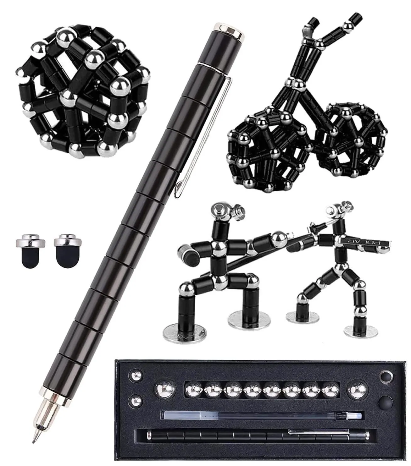 Magnetic metal cheap fidget pen